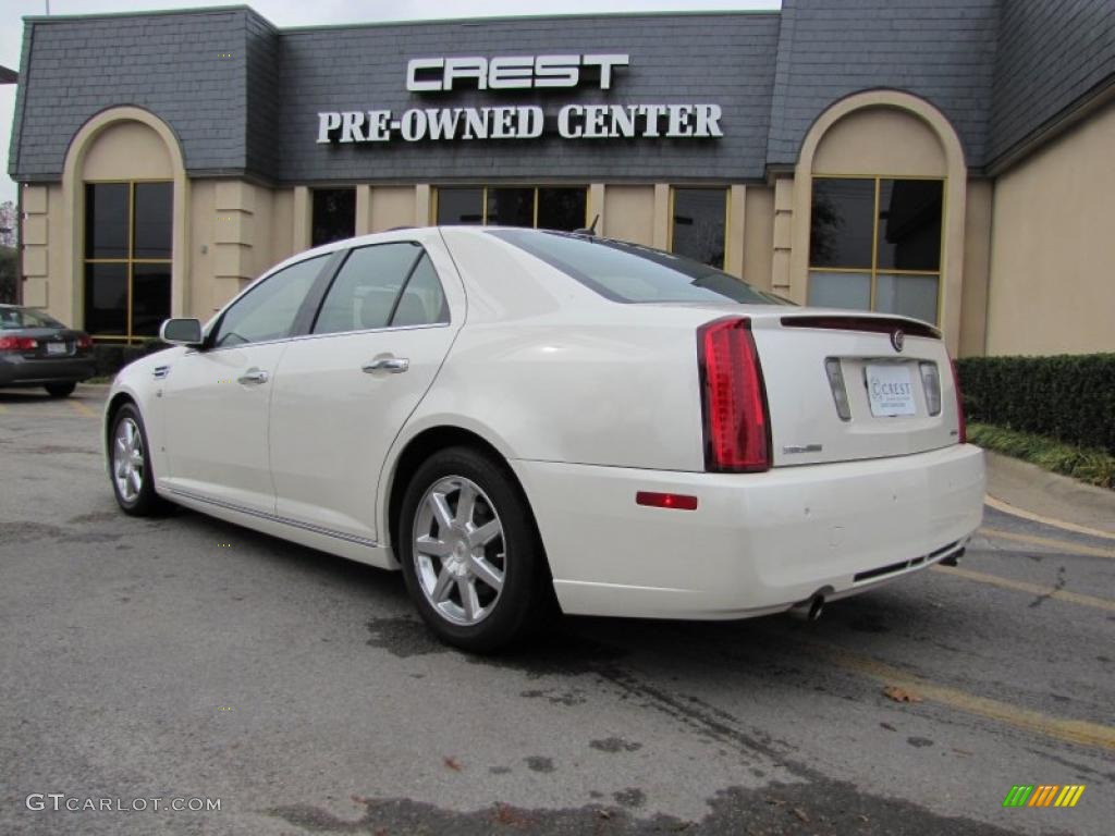 2008 STS V6 - White Diamond Tricoat / Cashmere photo #5