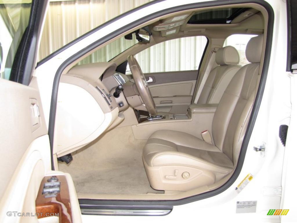 2008 STS V6 - White Diamond Tricoat / Cashmere photo #8