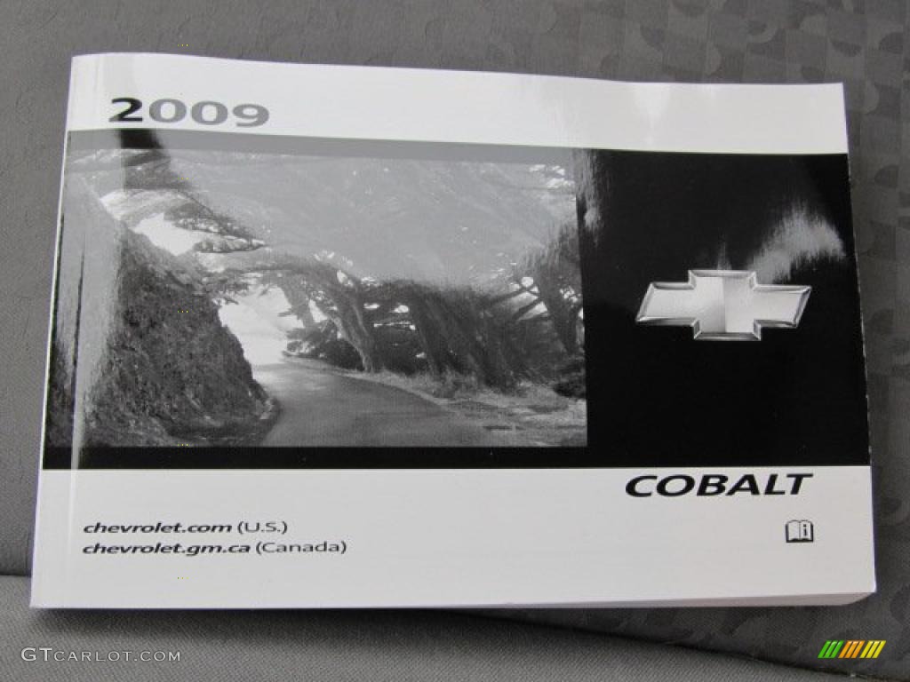 2009 Cobalt LS XFE Coupe - Black / Gray photo #21