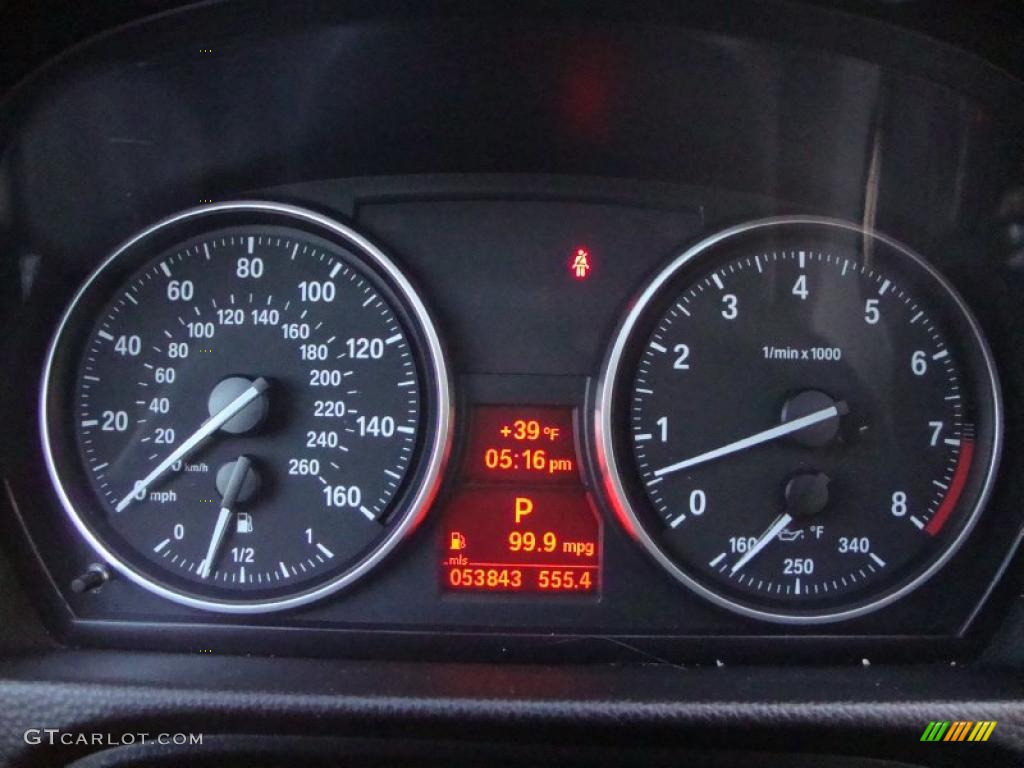 2008 3 Series 328xi Coupe - Jet Black / Cream Beige photo #31