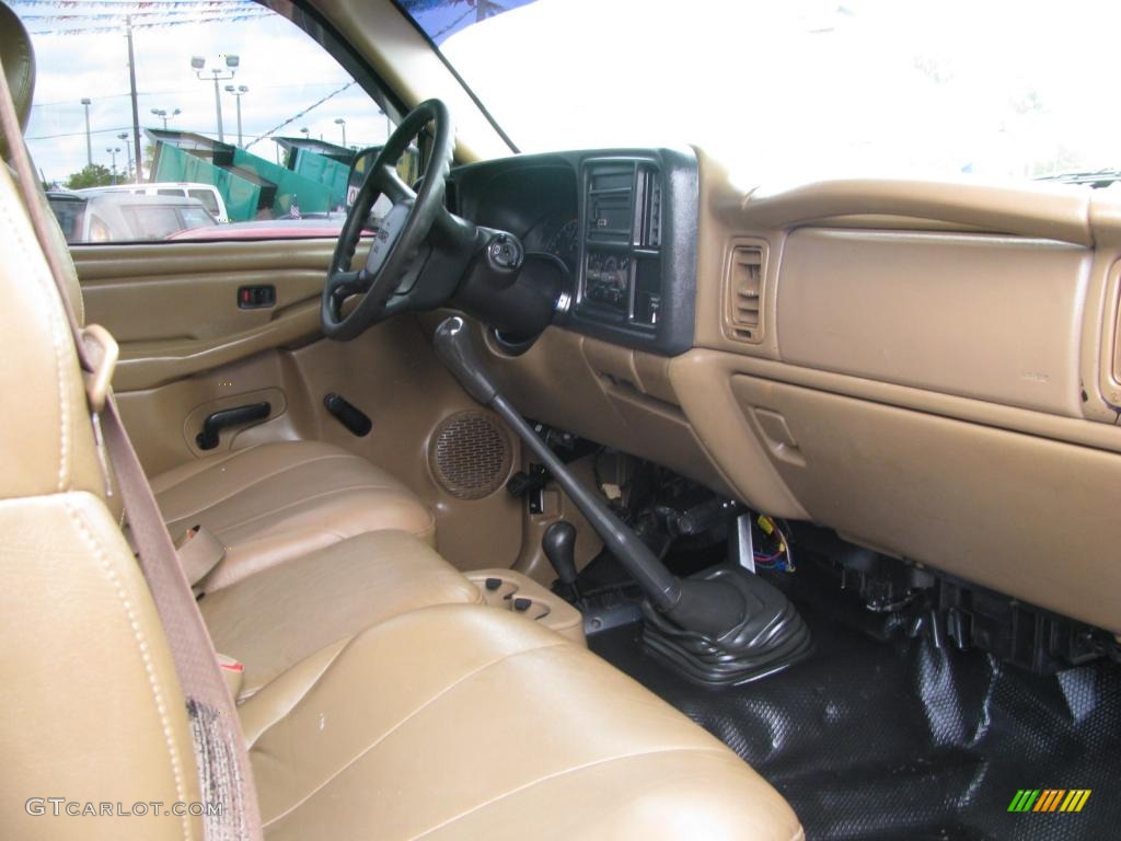 2000 Chevrolet Silverado 2500 Regular Cab 4x4 Tan Dashboard Photo #42290815