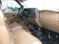 Tan 2000 Chevrolet Silverado 2500 Regular Cab 4x4 Dashboard