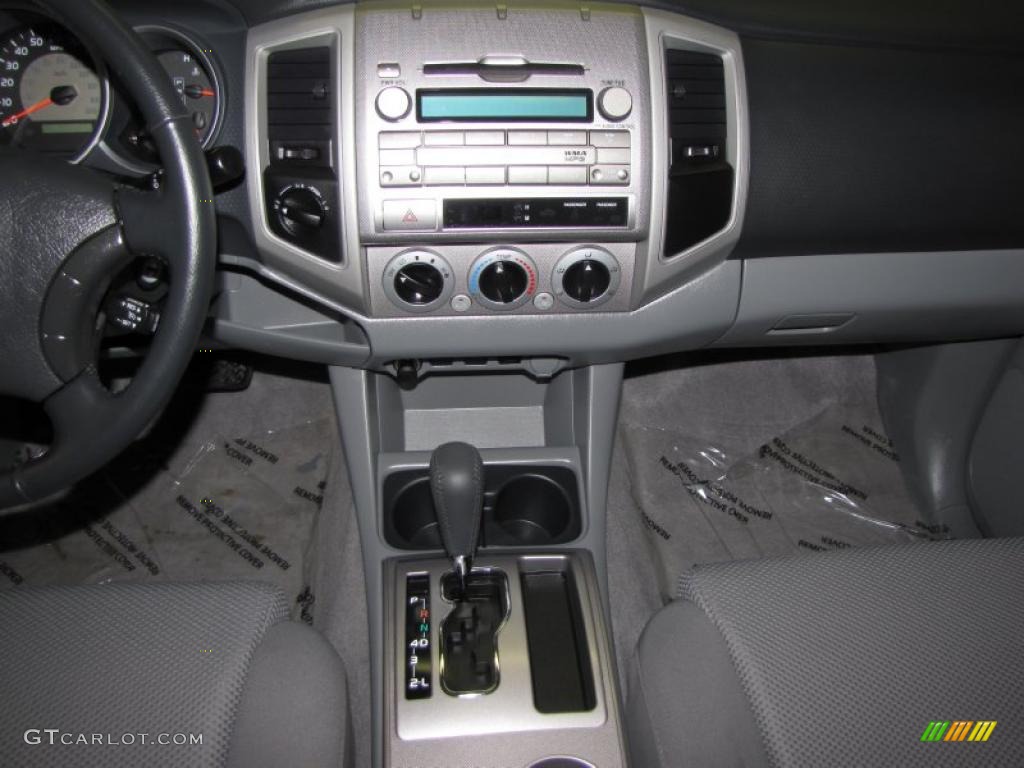 2010 Toyota Tacoma V6 SR5 TRD Sport Double Cab 4x4 Graphite Dashboard Photo #42290831