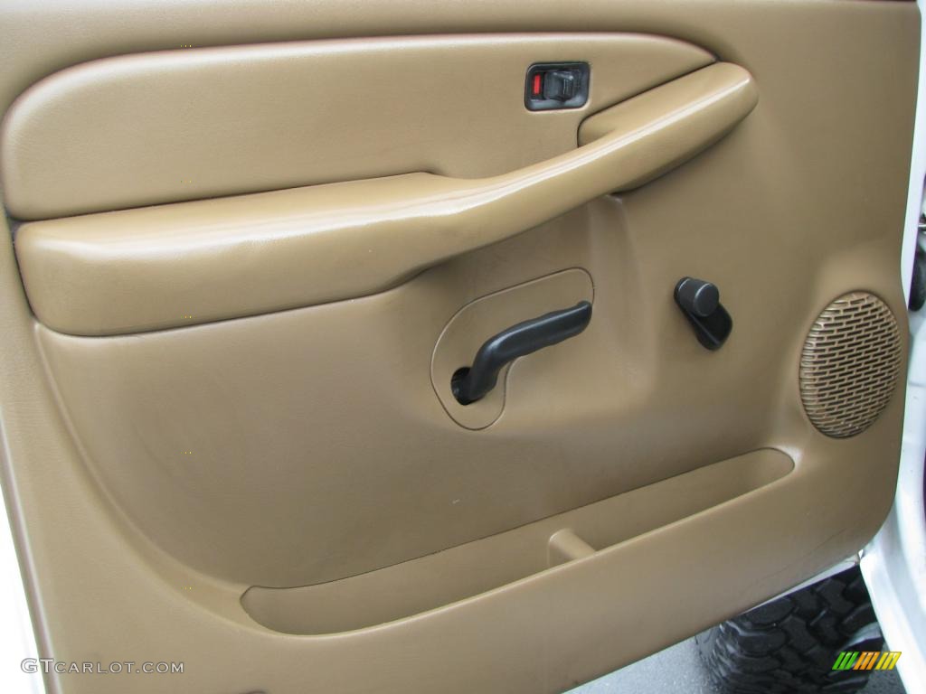 2000 Chevrolet Silverado 2500 Regular Cab 4x4 Tan Door Panel Photo #42290839