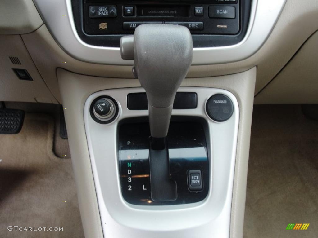 2006 Highlander V6 - Sonora Gold Metallic / Ivory Beige photo #43