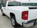 2007 Summit White Chevrolet Silverado 1500 Work Truck Regular Cab  photo #5