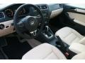 Cornsilk Beige 2011 Volkswagen Jetta SE Sedan Interior Color