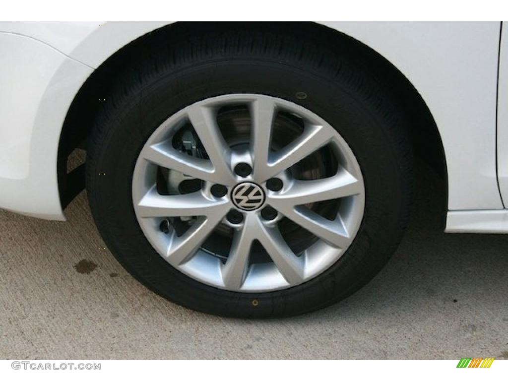 2011 Volkswagen Jetta SE Sedan Wheel Photo #42292739