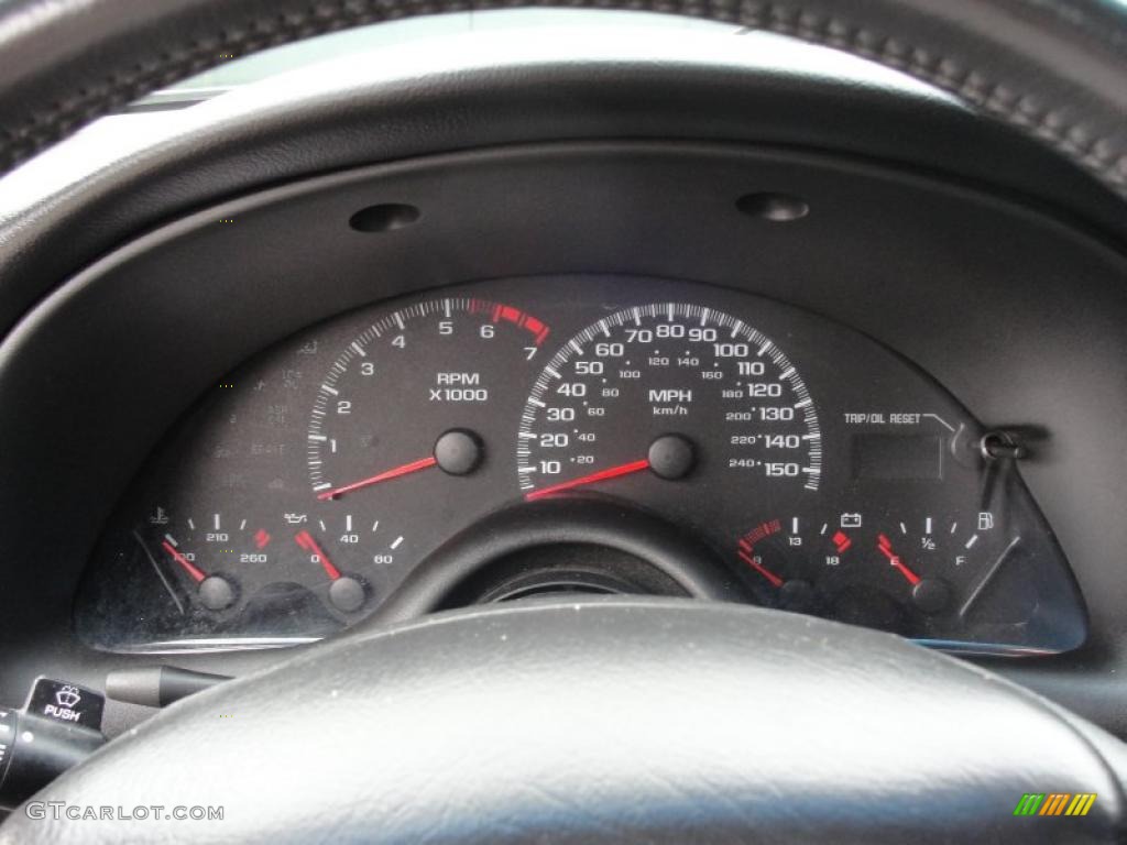 2000 Chevrolet Camaro Z28 Convertible Gauges Photo #42294799