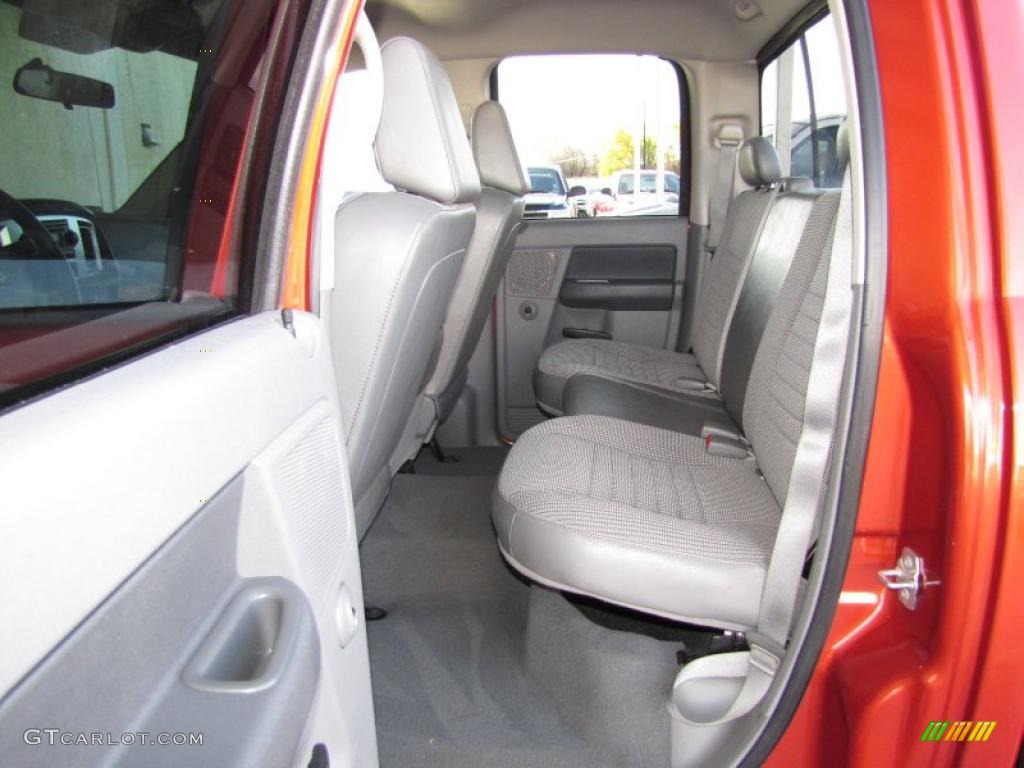 2008 Ram 1500 Lone Star Edition Quad Cab - Sunburst Orange Pearl / Medium Slate Gray photo #11