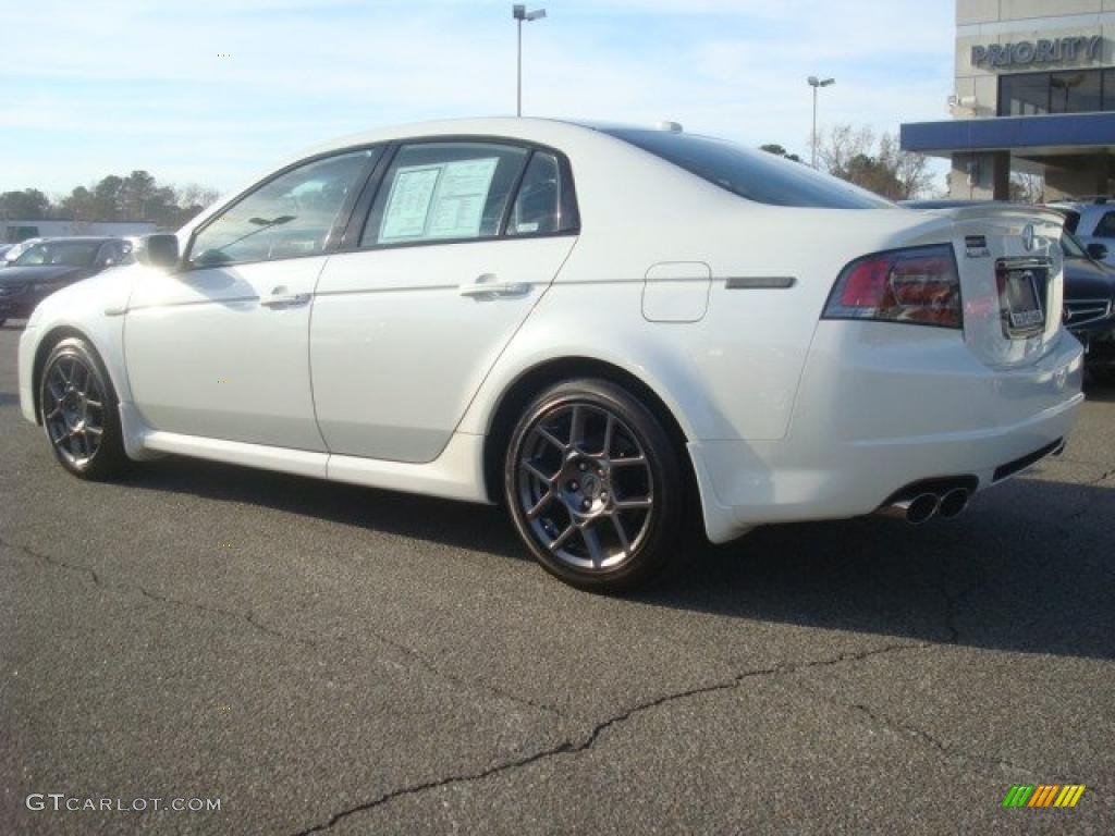 2008 TL 3.5 Type-S - White Diamond Pearl / Taupe/Ebony photo #4