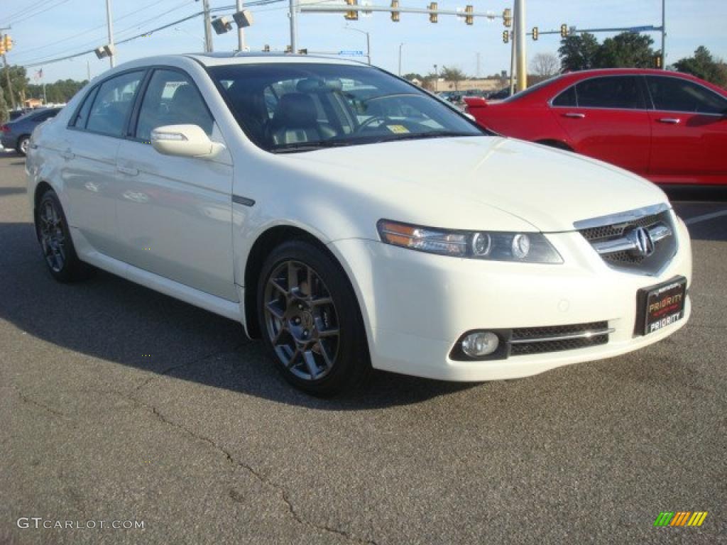 2008 TL 3.5 Type-S - White Diamond Pearl / Taupe/Ebony photo #8