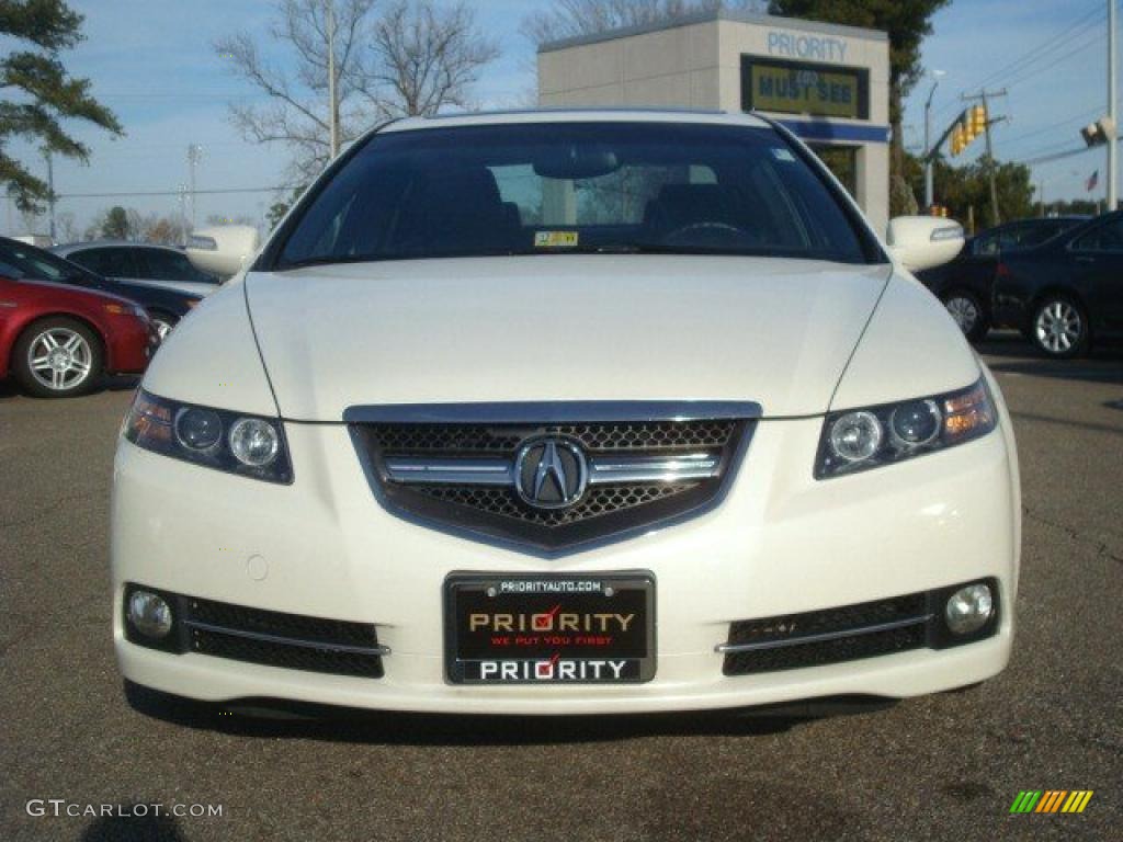 2008 TL 3.5 Type-S - White Diamond Pearl / Taupe/Ebony photo #9