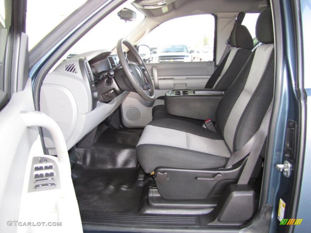 Dark Titanium Interior 2008 GMC Sierra 1500 Extended Cab Photo #42299944