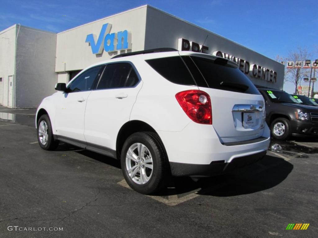 2010 Equinox LT - Summit White / Jet Black/Light Titanium photo #5