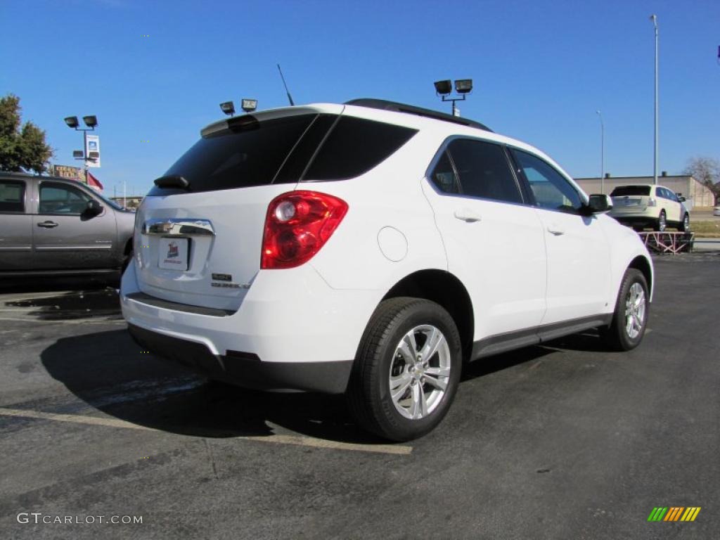 2010 Equinox LT - Summit White / Jet Black/Light Titanium photo #6