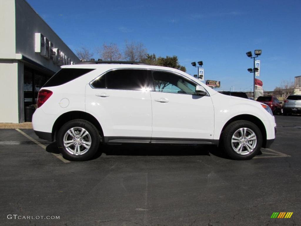 2010 Equinox LT - Summit White / Jet Black/Light Titanium photo #7