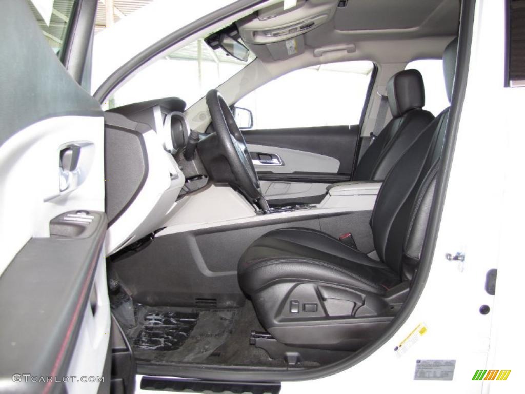 2010 Equinox LT - Summit White / Jet Black/Light Titanium photo #8