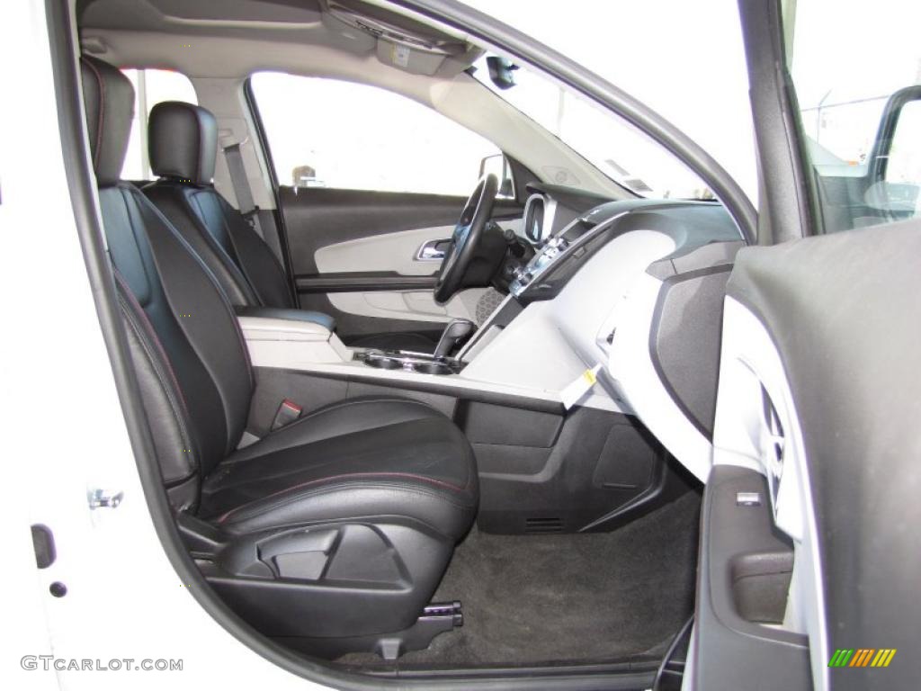 2010 Equinox LT - Summit White / Jet Black/Light Titanium photo #9