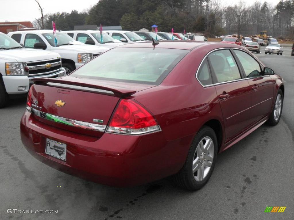2011 Impala LT - Red Jewel Tintcoat / Neutral photo #4