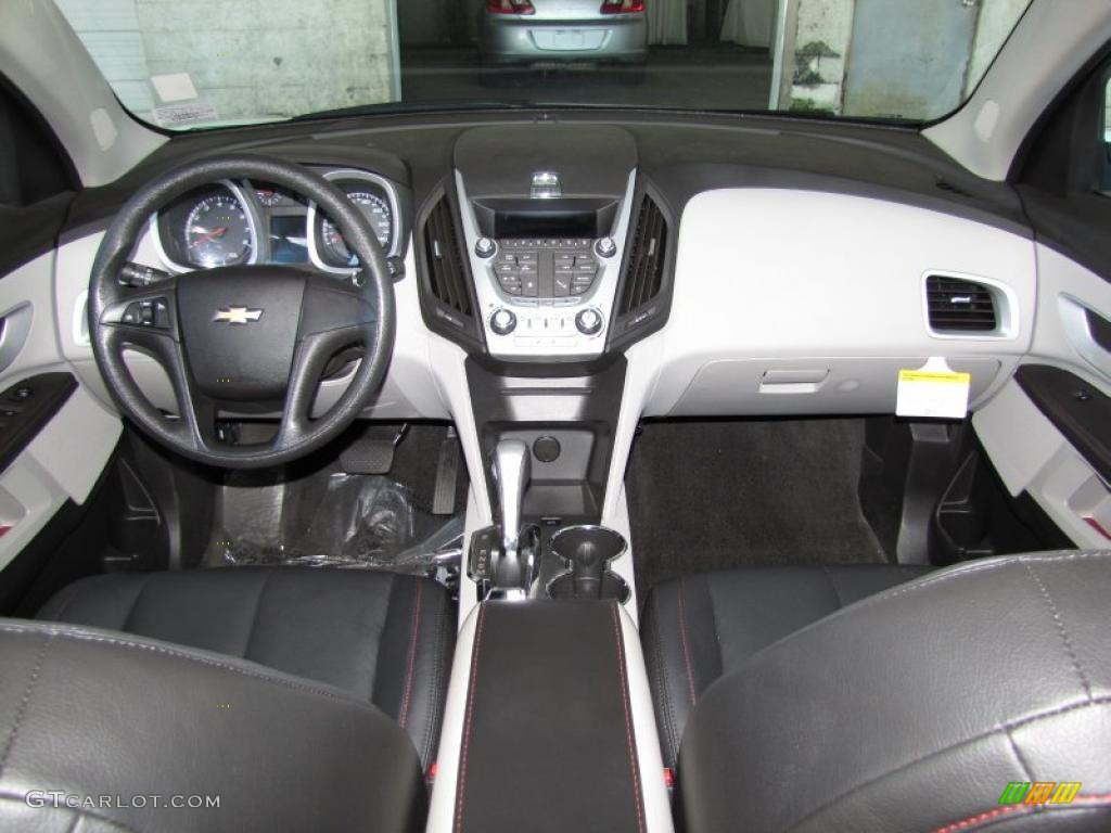 2010 Equinox LT - Summit White / Jet Black/Light Titanium photo #13