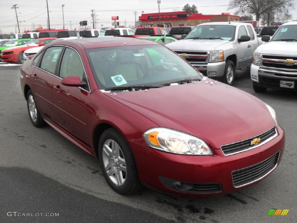 2011 Impala LT - Red Jewel Tintcoat / Neutral photo #5