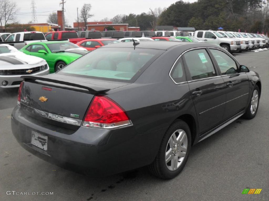 2011 Impala LT - Cyber Gray Metallic / Gray photo #4