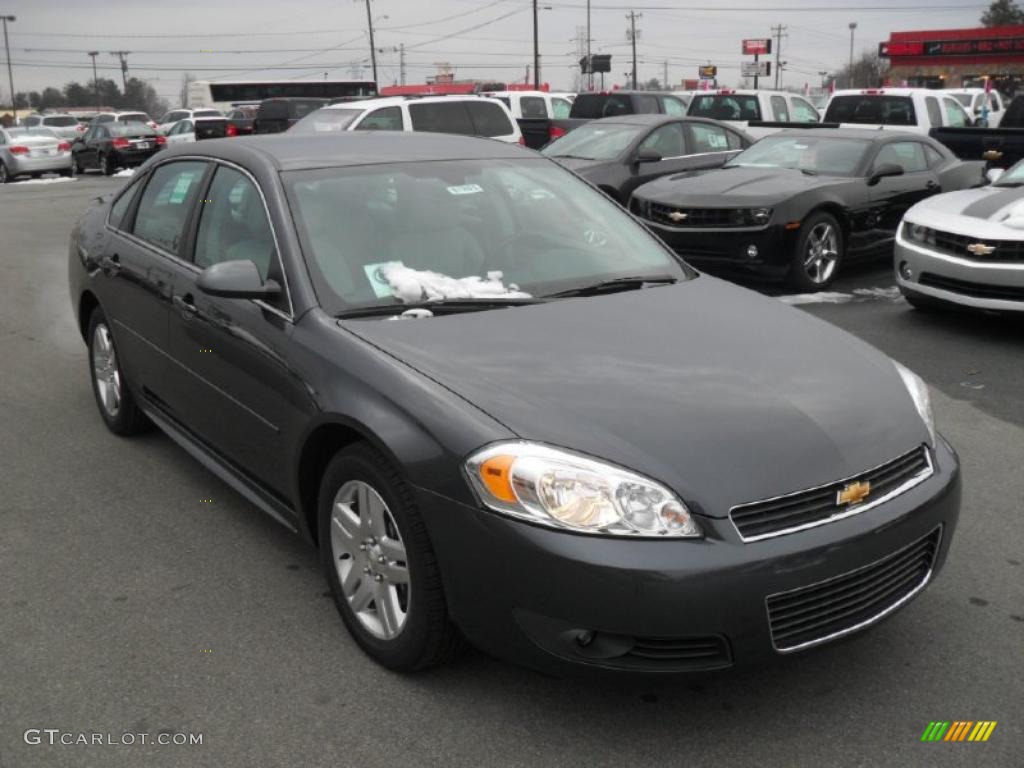 2011 Impala LT - Cyber Gray Metallic / Gray photo #5
