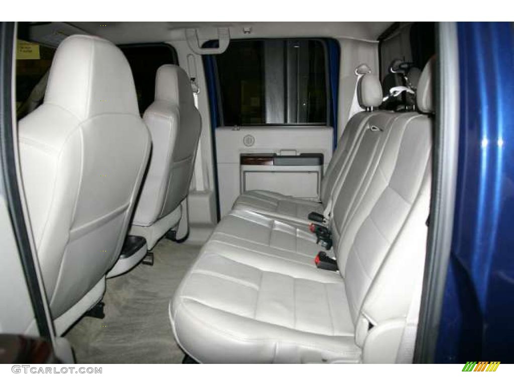Medium Stone Interior 2008 Ford F350 Super Duty Lariat Crew Cab 4x4 Photo #42302412