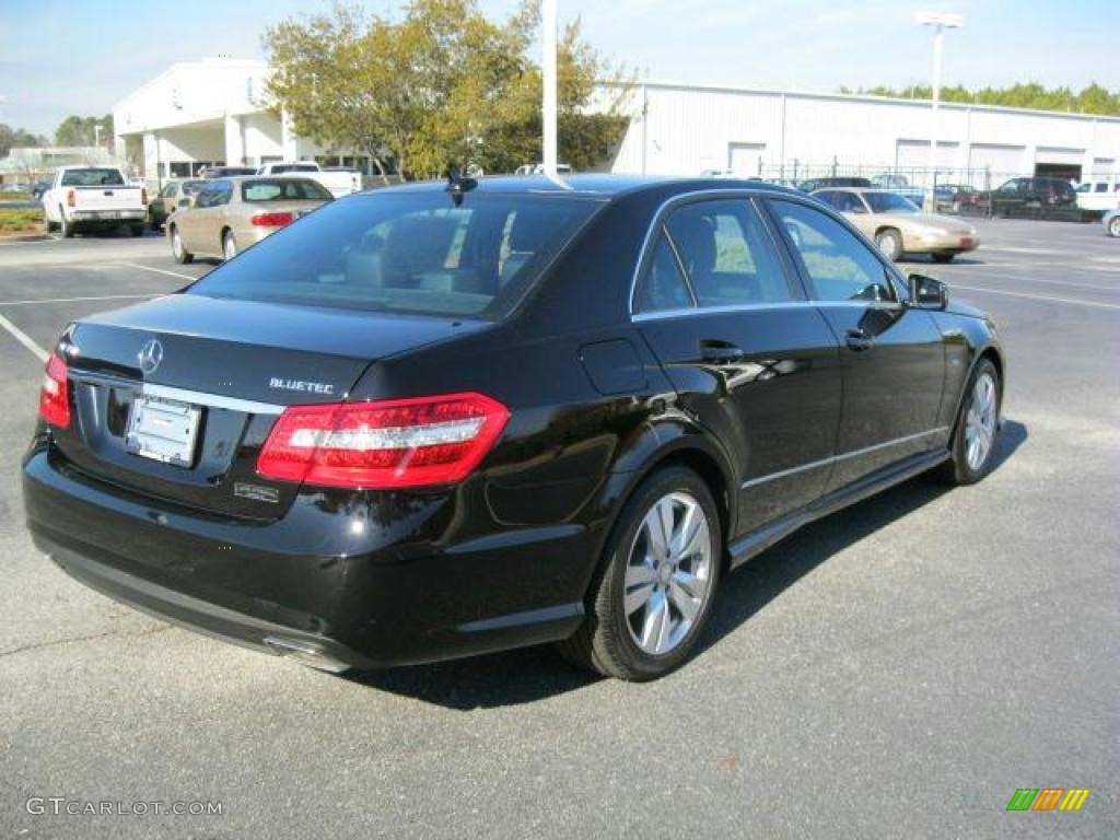 Black 2011 Mercedes-Benz E 350 BlueTEC Sedan Exterior Photo #42302768