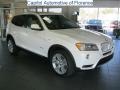 2011 Alpine White BMW X3 xDrive 35i  photo #1