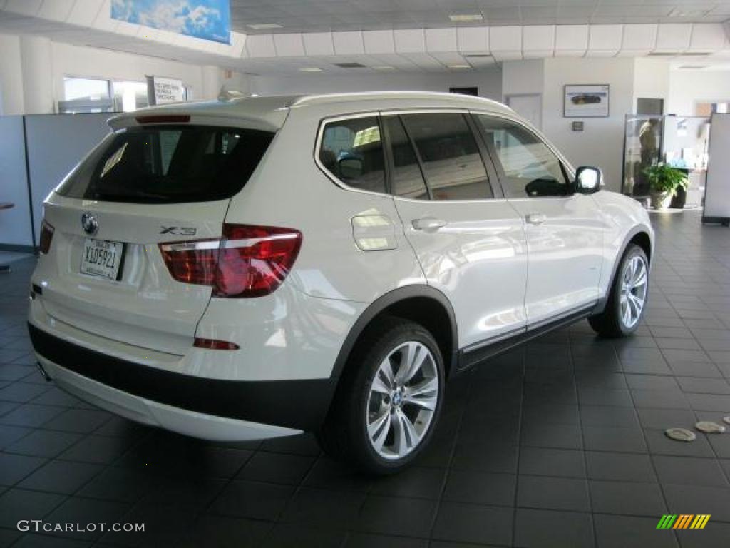 Alpine White 2011 BMW X3 xDrive 35i Exterior Photo #42303192