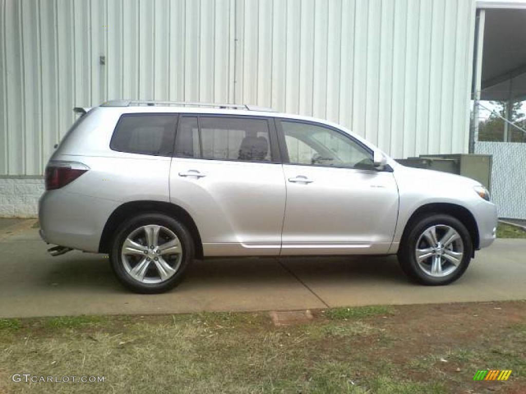 Classic Silver Metallic 2009 Toyota Highlander Sport Exterior Photo #42303324