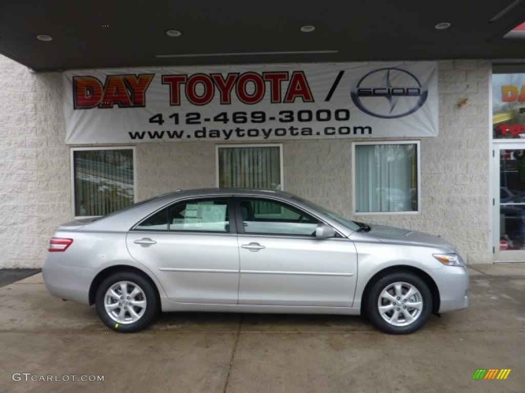 2011 Camry LE - Classic Silver Metallic / Ash photo #1