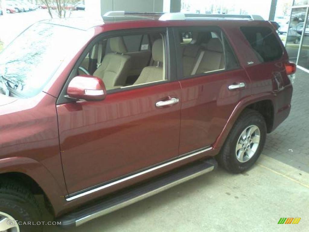 2010 4Runner Limited - Salsa Red Pearl / Sand Beige photo #20