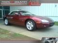 1997 Cabernet Red Pearl Metallic Jaguar XK XK8 Convertible  photo #1