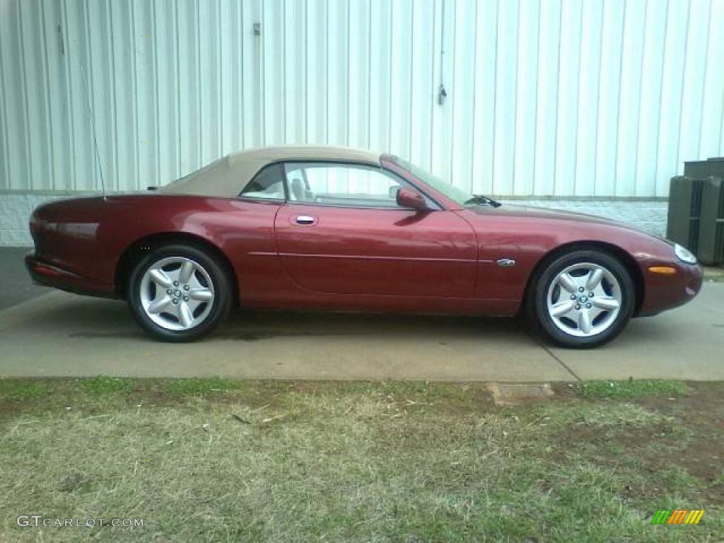 Cabernet Red Pearl Metallic 1997 Jaguar XK XK8 Convertible Exterior Photo #42303964