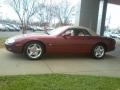 1997 Cabernet Red Pearl Metallic Jaguar XK XK8 Convertible  photo #17