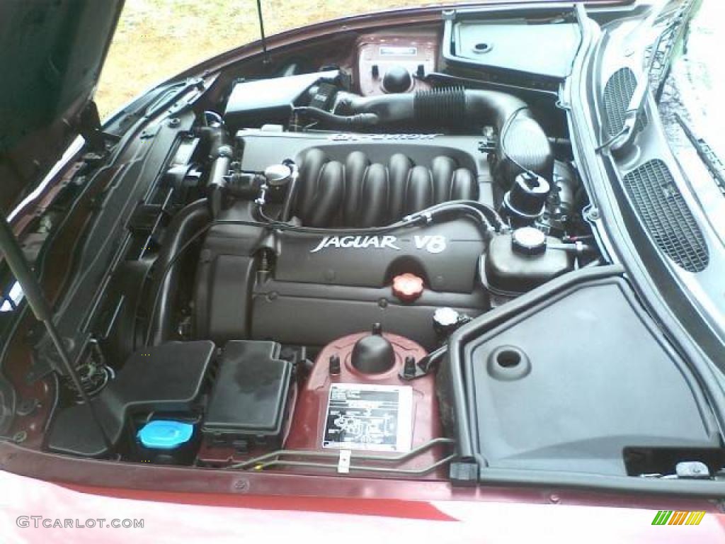 1997 Jaguar XK XK8 Convertible 4.0 Liter DOHC 32-Valve V8 Engine Photo #42303996
