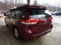 2011 Salsa Red Pearl Toyota Sienna LE  photo #4