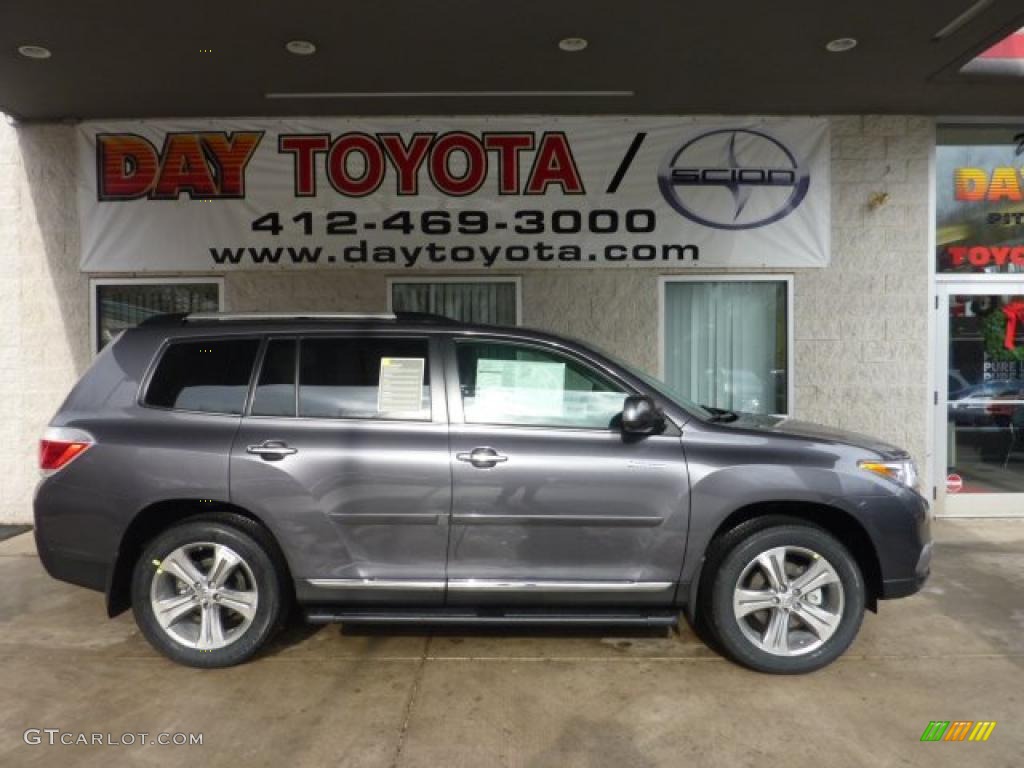 2011 Highlander Limited 4WD - Magnetic Gray Metallic / Ash photo #1