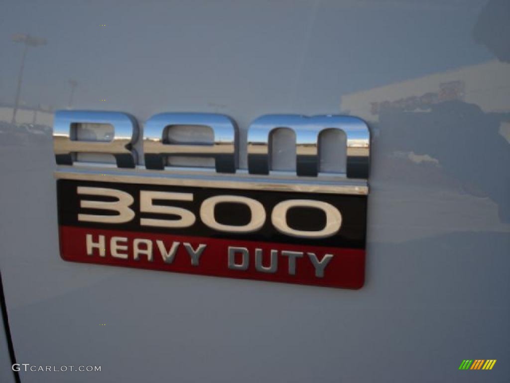 2011 Dodge Ram 3500 HD Laramie Mega Cab 4x4 Marks and Logos Photo #42304647