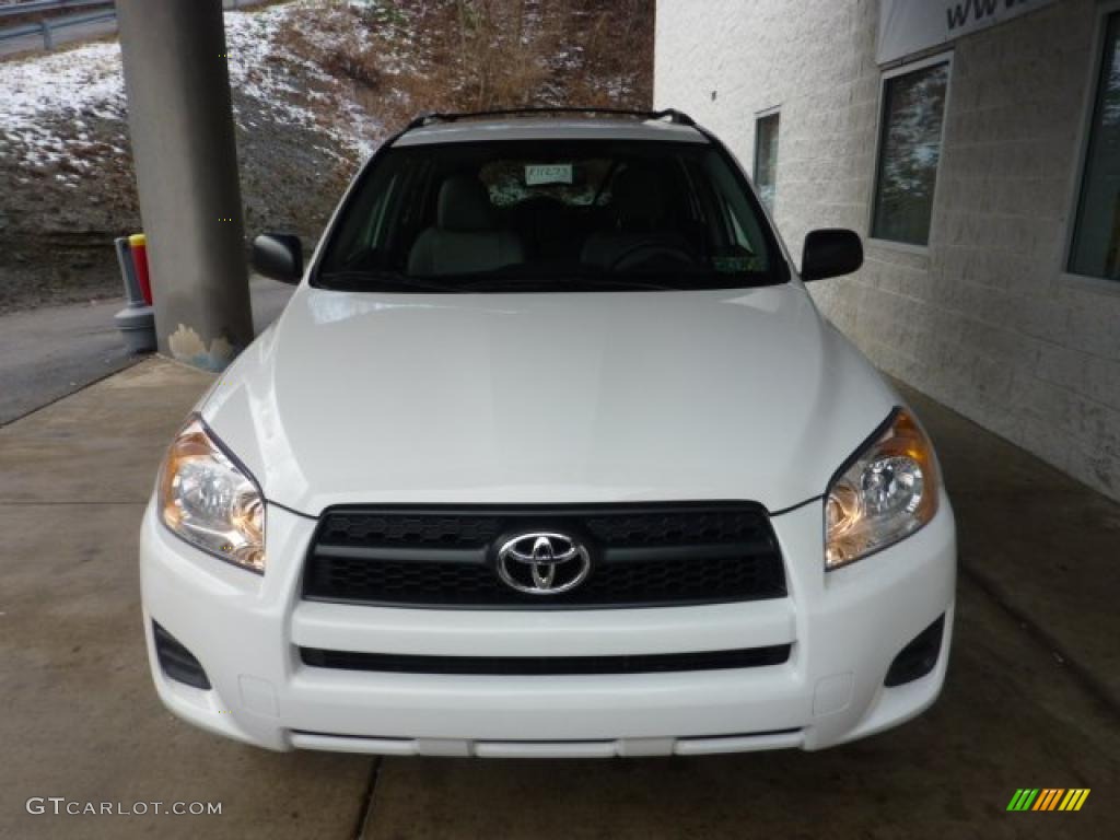 2011 RAV4 I4 4WD - Super White / Sand Beige photo #6