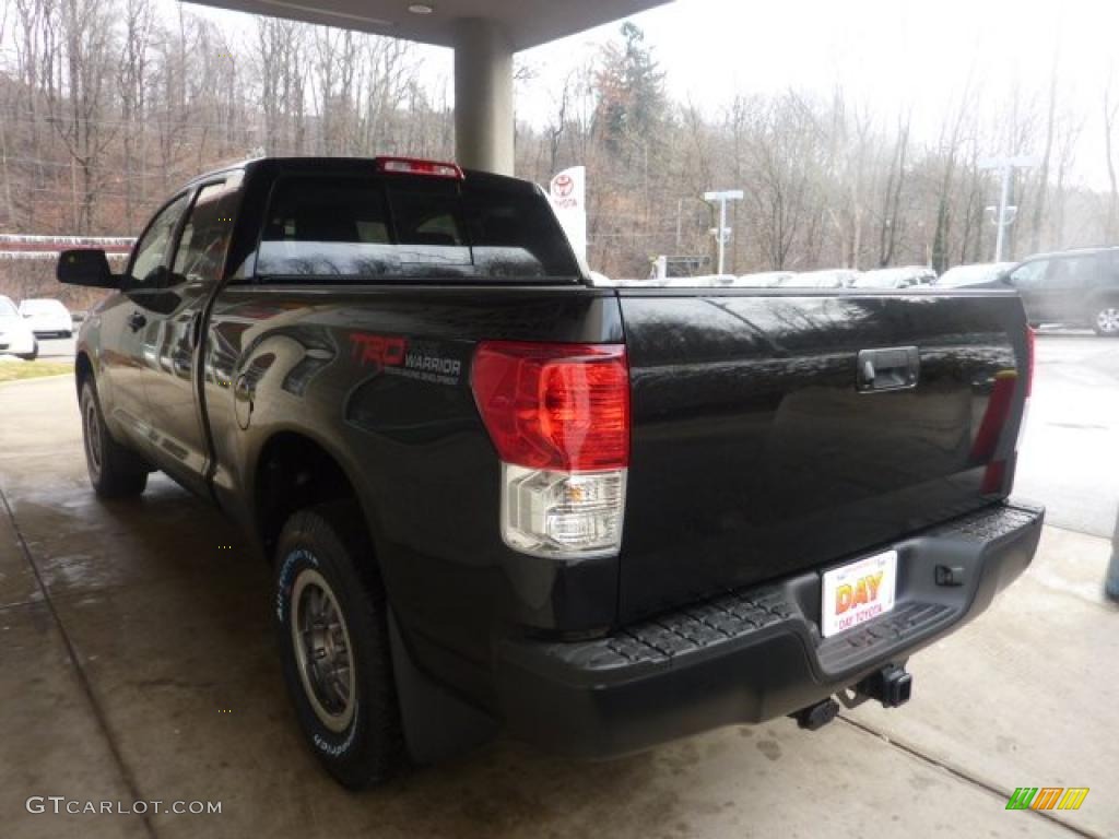 2011 Tundra TRD Rock Warrior Double Cab 4x4 - Black / Black photo #4