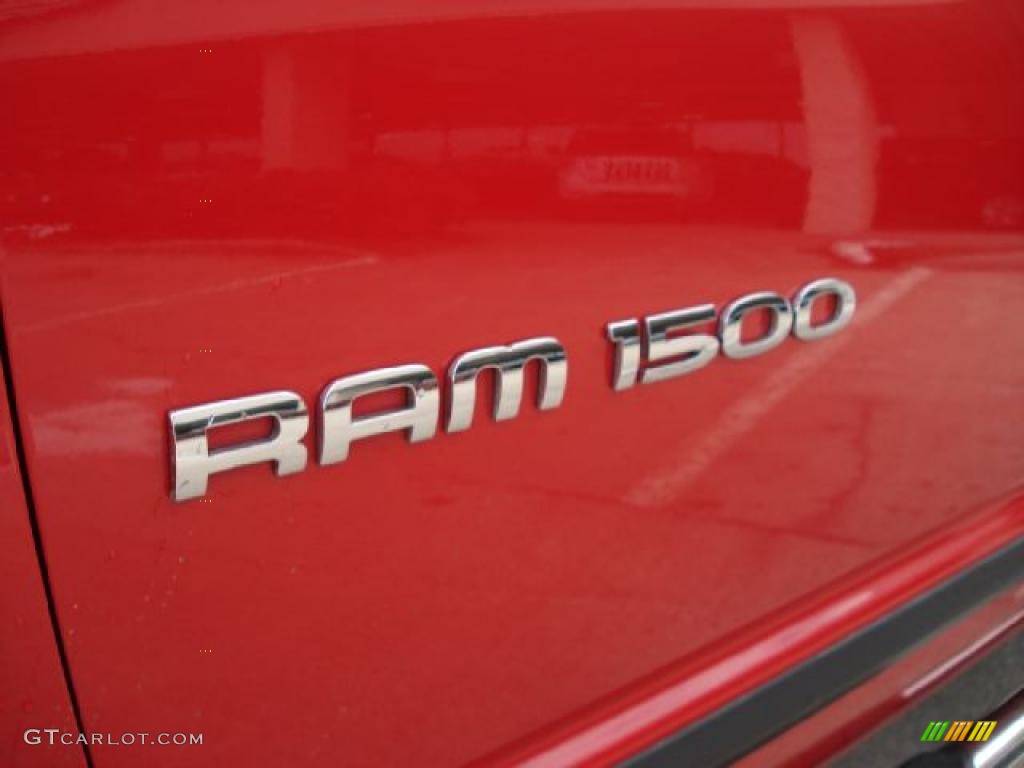 2004 Ram 1500 SLT Quad Cab - Flame Red / Dark Slate Gray photo #32