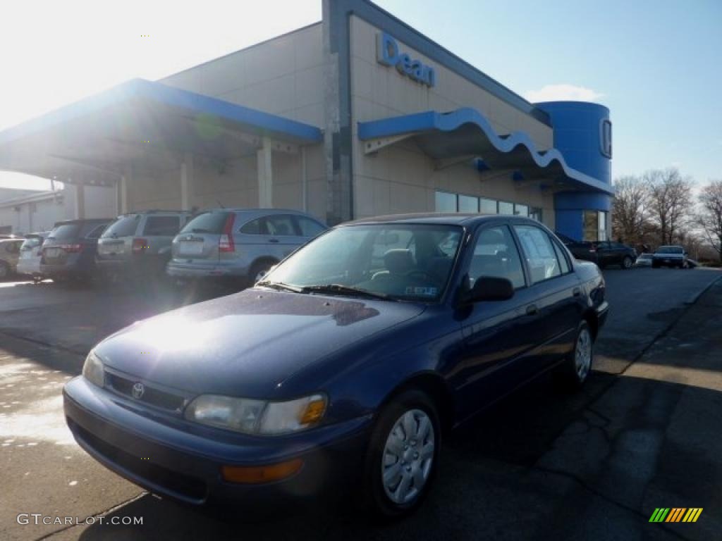 1996 Corolla 1.6 - Orchid Blue Pearl / Gray photo #1