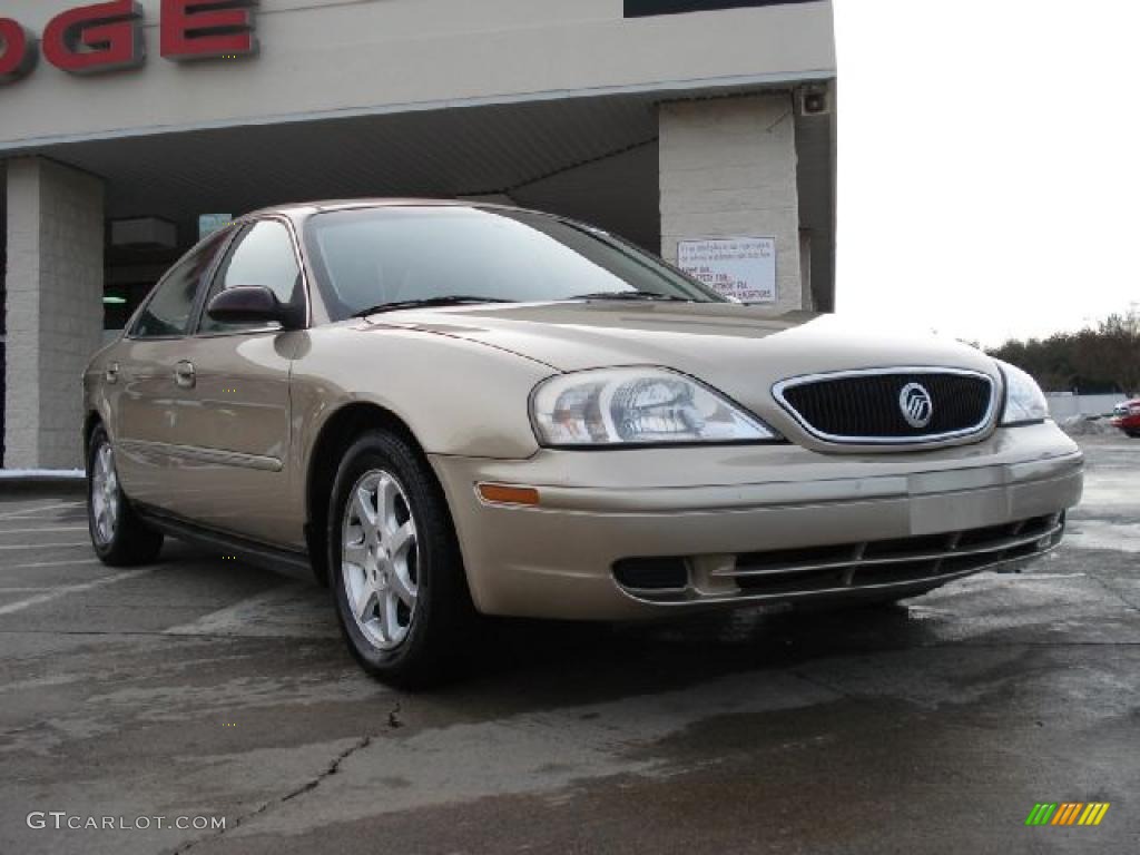 2001 Sable LS Sedan - Harvest Gold Metallic / Medium Parchment photo #1