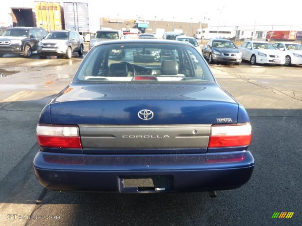 1996 Corolla 1.6 - Orchid Blue Pearl / Gray photo #3