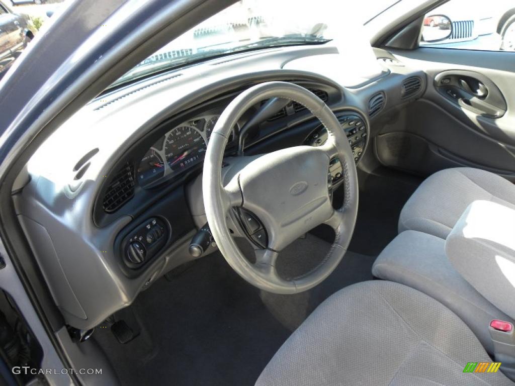 1999 Taurus SE Wagon - Graphite Blue Metallic / Medium Graphite photo #4