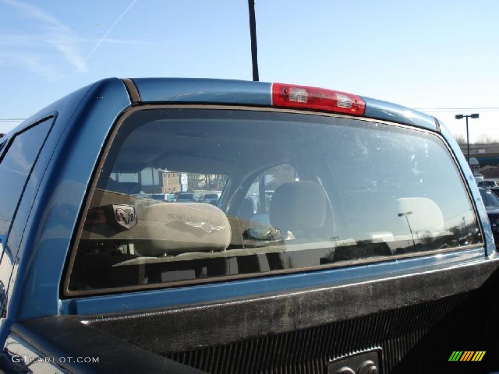 2004 Ram 1500 SLT Quad Cab - Atlantic Blue Pearl / Dark Slate Gray photo #17